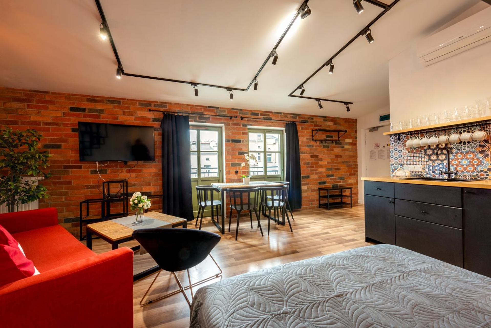 Modern Apartment Arizona Studio Old Town Dietla Balcony Краків Екстер'єр фото