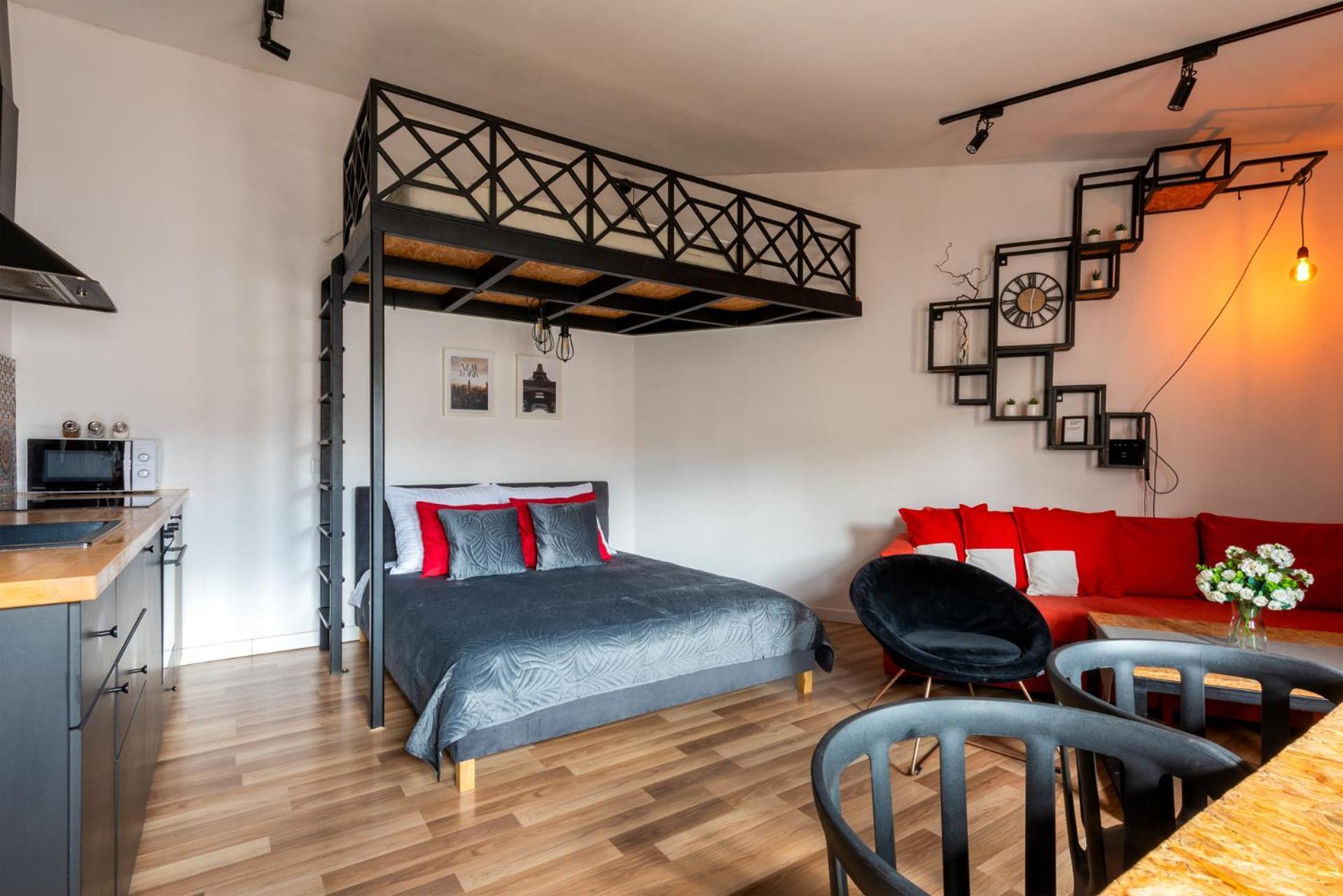 Modern Apartment Arizona Studio Old Town Dietla Balcony Краків Екстер'єр фото